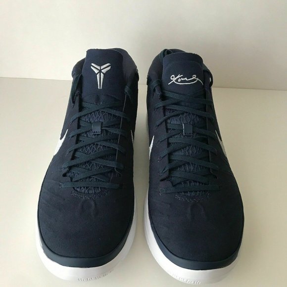 Nike Kobe AD TB Midnight Navy Suede 942521-401 Mens 17 Basketball Shoe NEW RARE